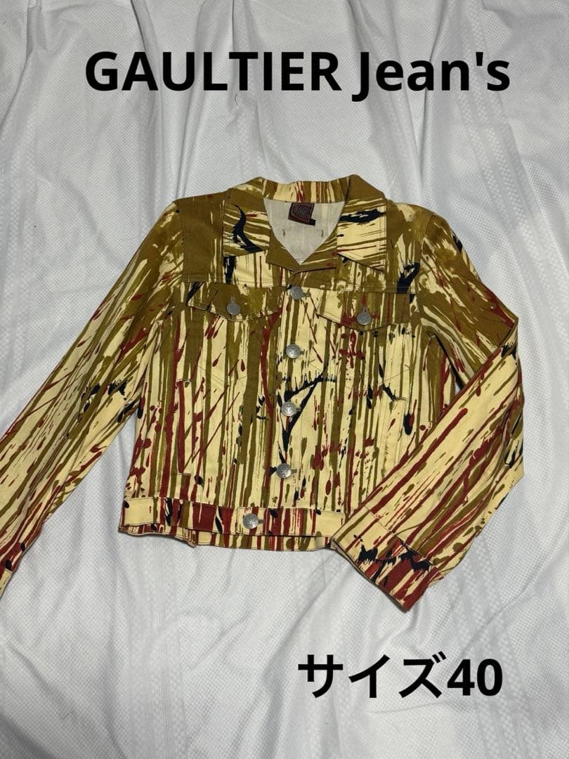 ゴルチエジーンズ　ジャケット　gaultier jeans レディース　40