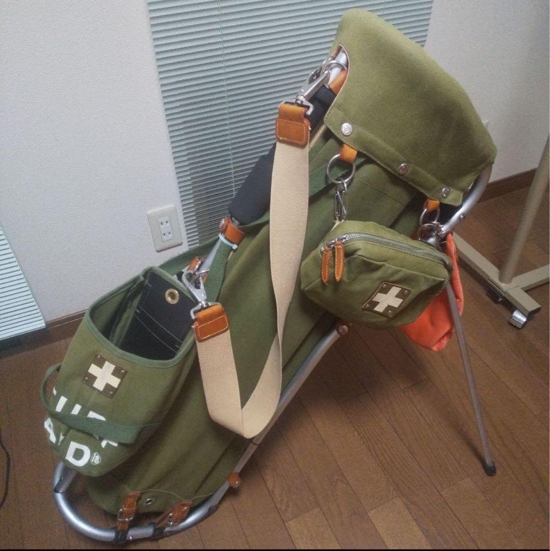 木の庄帆布スタンドキャディバック　2018年限定　×ミズノフレームウォーカー