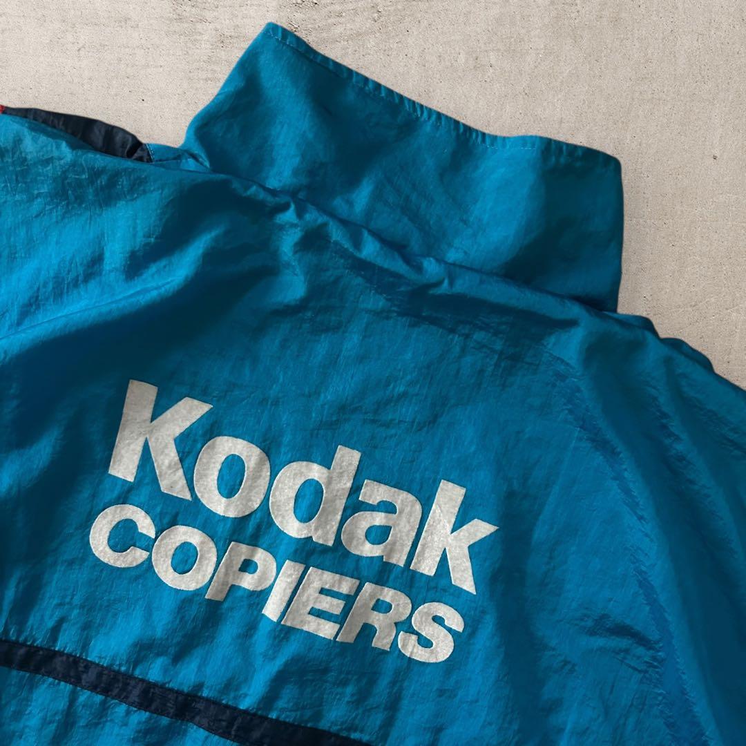 激レア企業系UMBROアンブロナイロンジャケットKodakコダック刺繍ロゴ古着