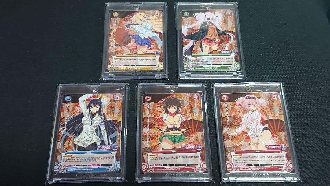 プリズムコネクト スターターデッキ 閃乱カグラ サイン 5種セット