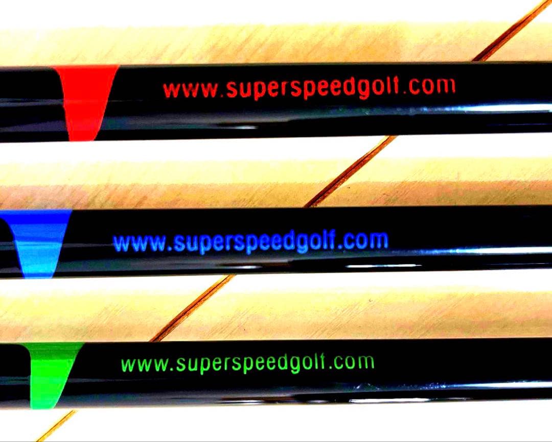 SuperSpeed Golf 3本 ゴルフ練習 ヘッドスピード向上 正規品