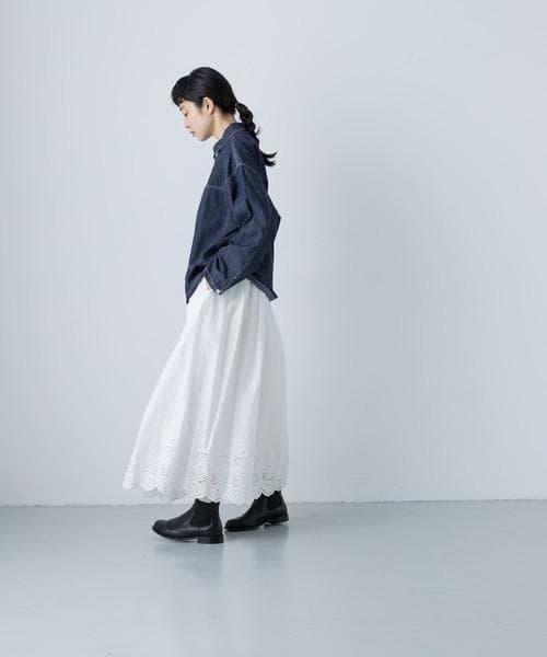 即日発送 入手困難 新品 かぐれ デニムプルオーバーシャツ INDIGO