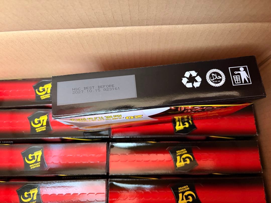 G7 ベトナムコーヒー　カフェオレ　正規品 (16g × 320袋)