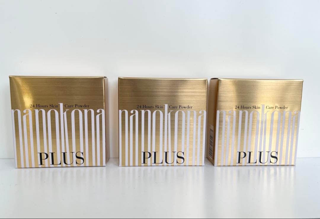 最終★ナノコナプラス★新品未使用★3個★24時間肌ケアするパウダー★粉状美容液★