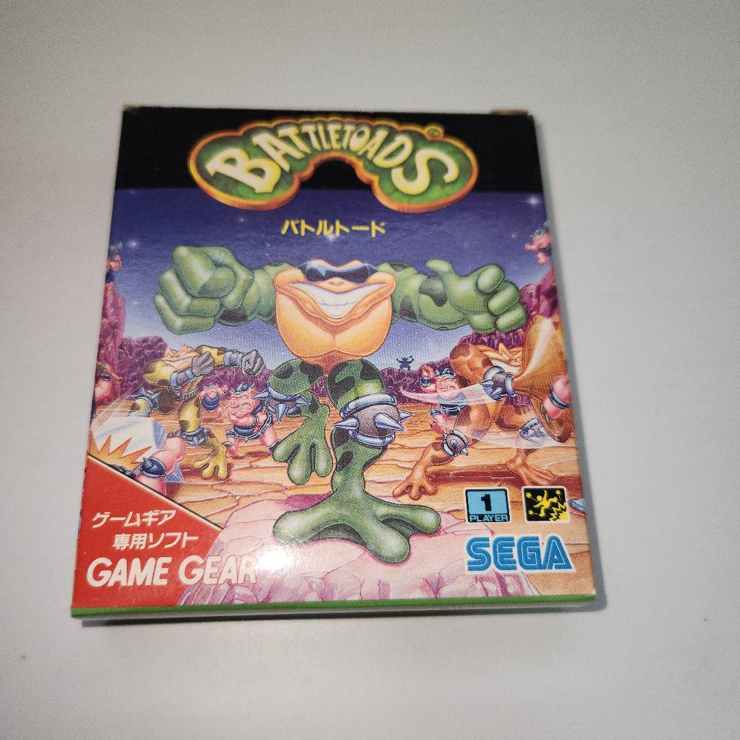 美品　バトルトード　ゲームギア