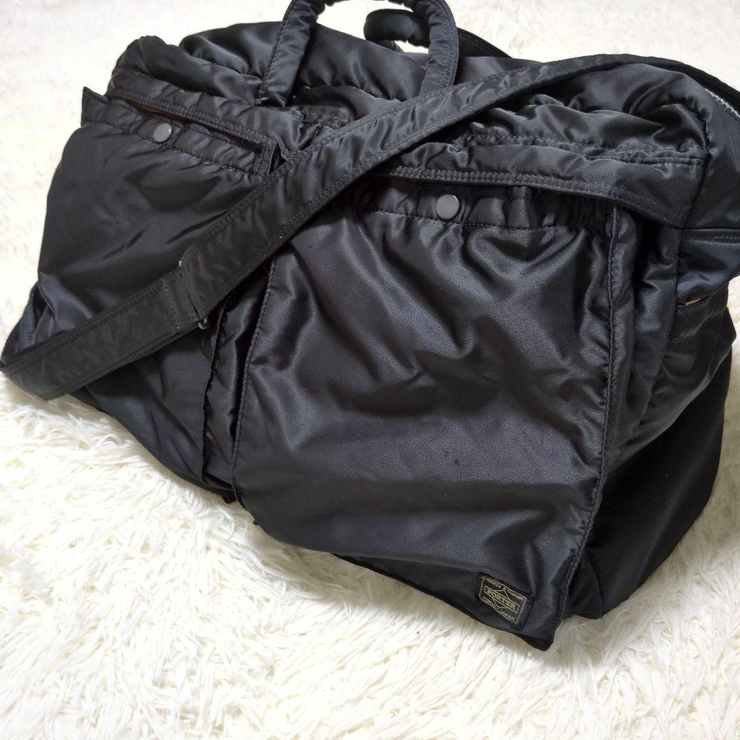 PORTER ポーター タンカー ボストンバッグ 2way ナイロン 黒 大容量