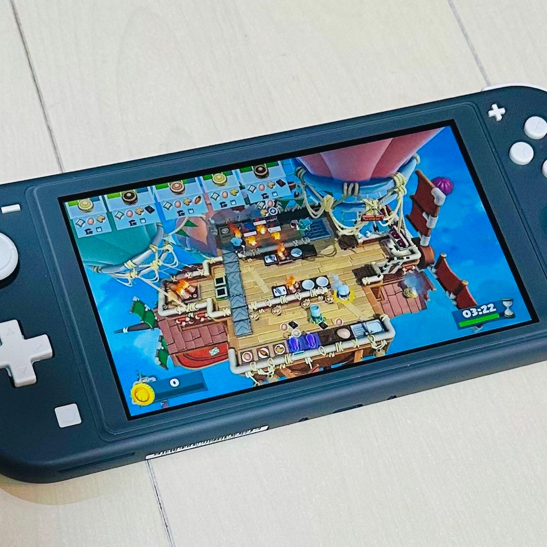 Nintendo Switch Lite グレー　スプラトゥーン2 ケース