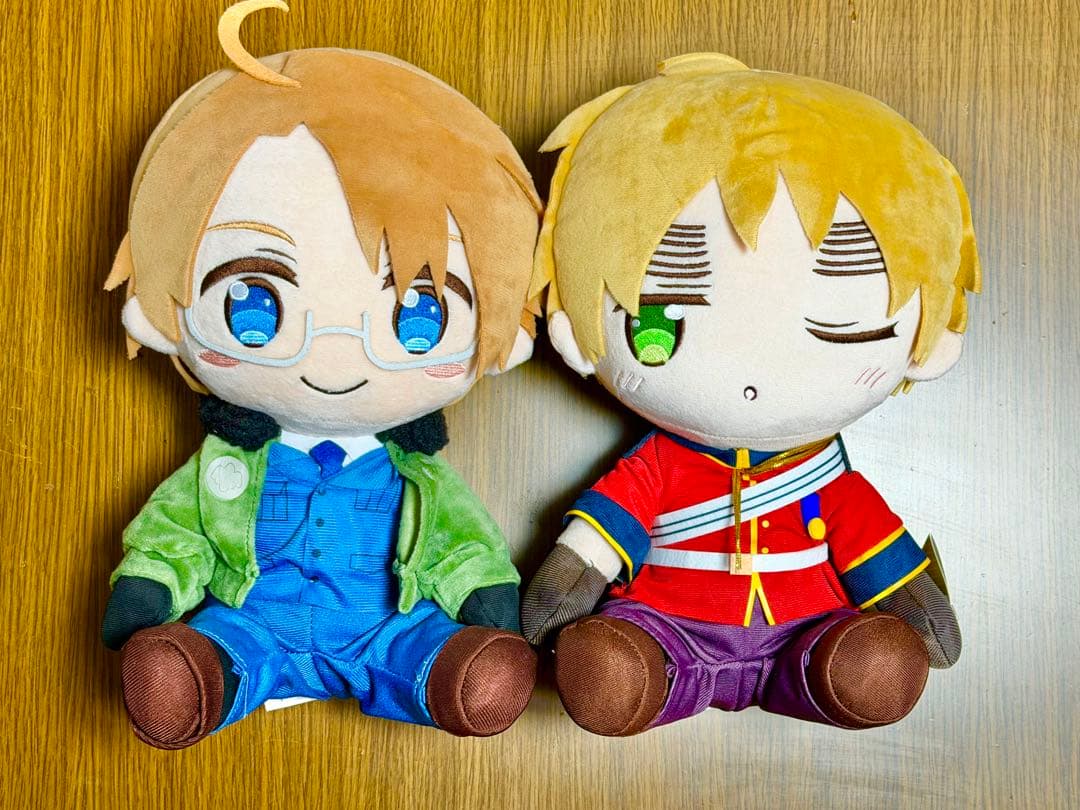 ぜ*っ様 【タイクレ限定】 ヘタリア アメリカ イギリス BIGぬいぐるみ