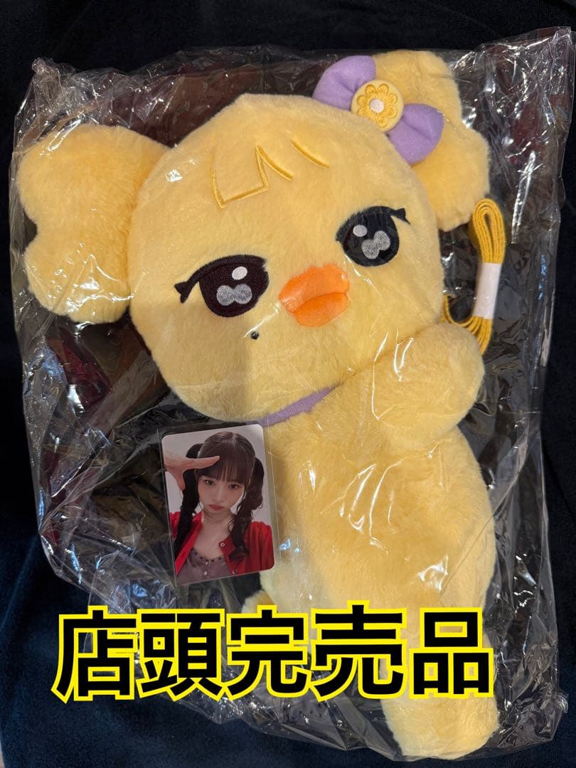 IVE POPUP minive キャラクターハグバッグ レイ トレカ付き