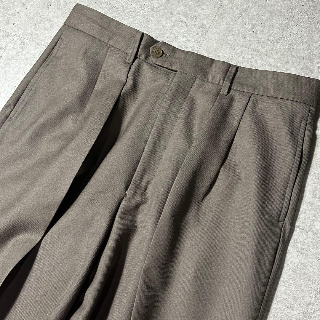 90s EMPORIO ARMANI ベージュ ダブル セットアップ
