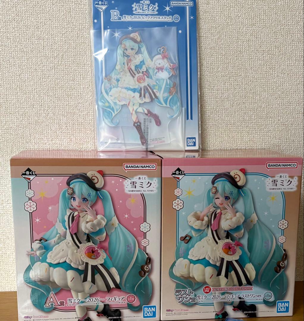 一番くじ　雪ミク　A賞 ラストワン賞