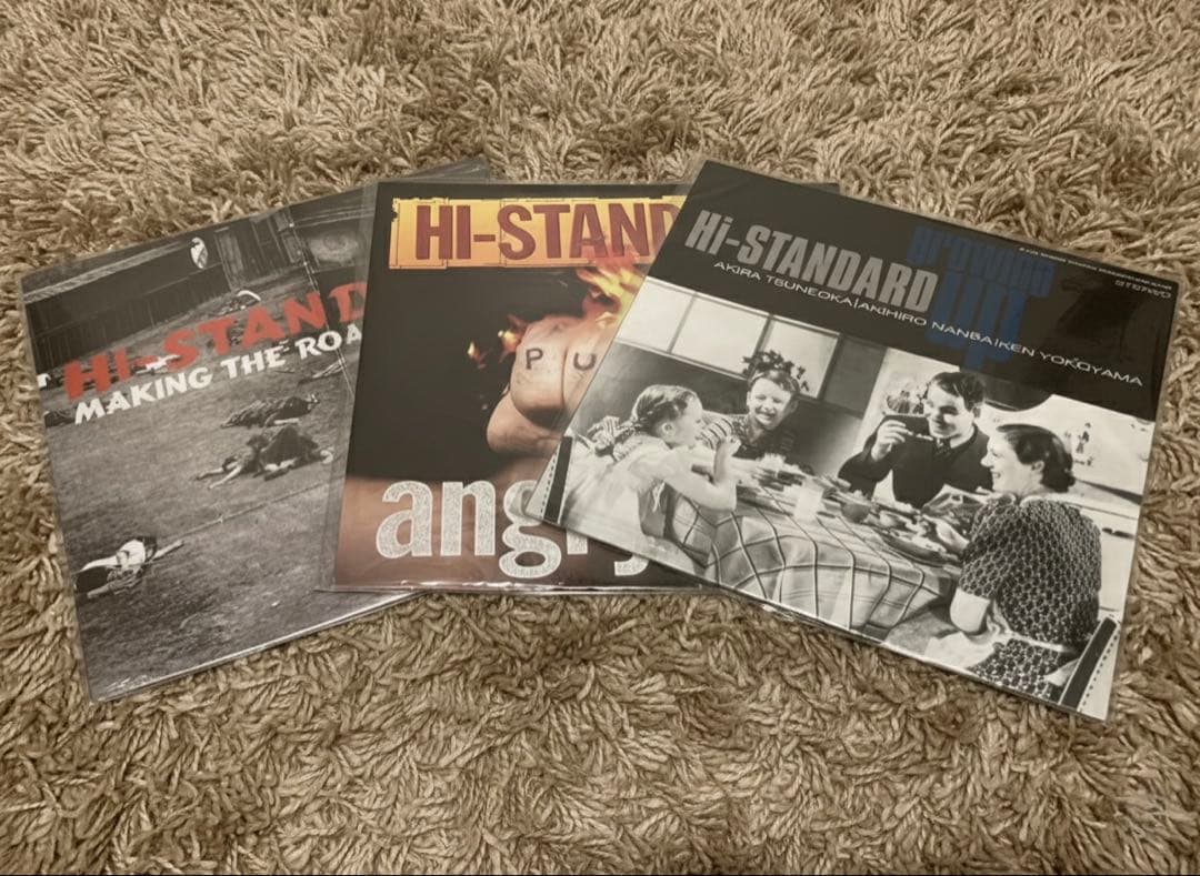 HI-STANDARD レコード3枚セット 海外盤【ハイスタ】