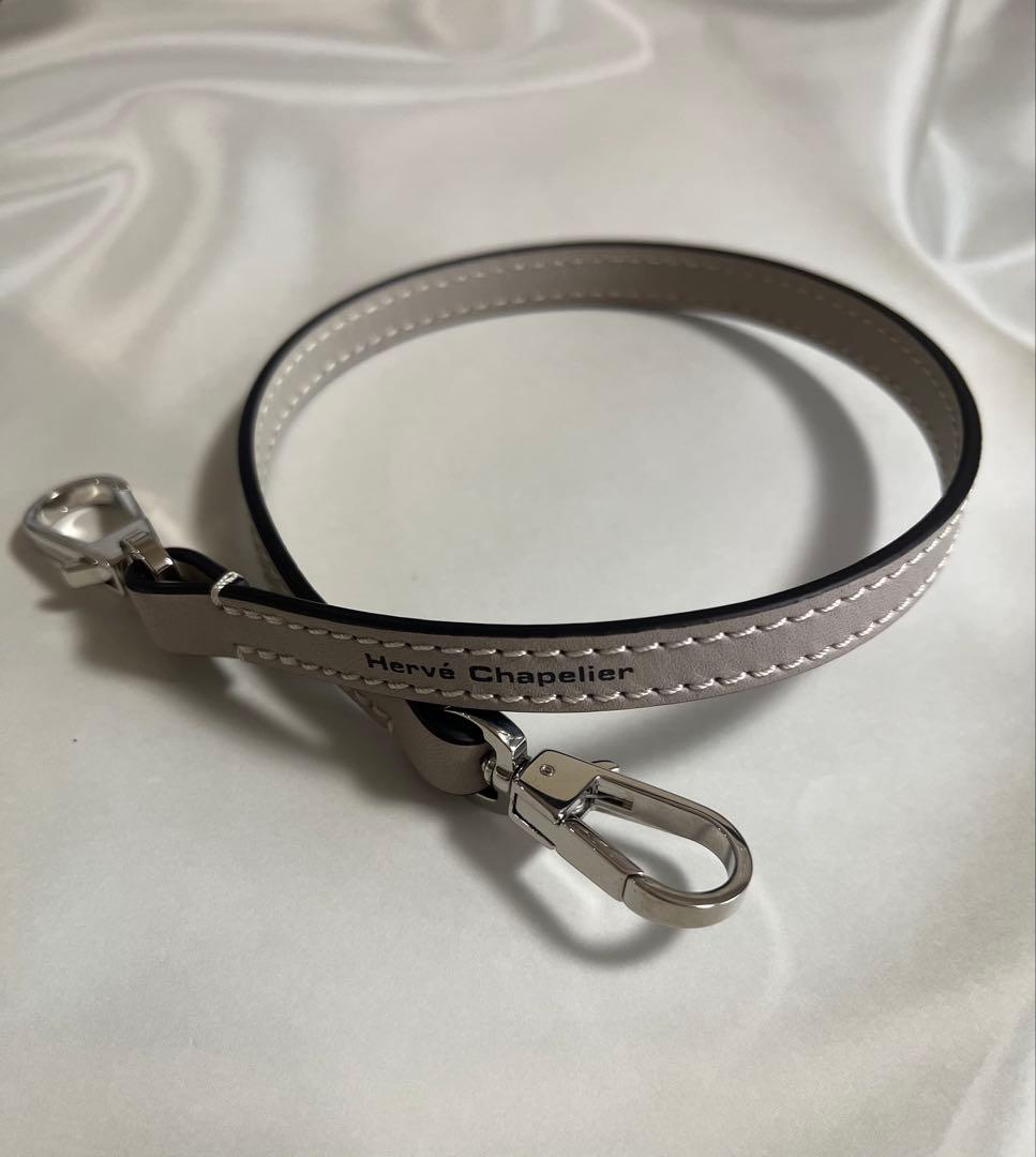 未使用に近い★エルベシャプリエ レザーストラップM 1661L マスティック