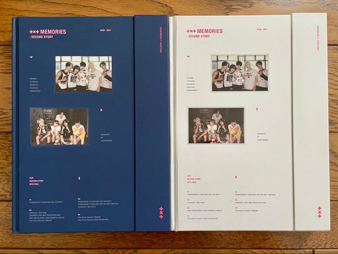 TXT メモリーズ SECOND STORY 2冊セット ボムギュ トレカ付き