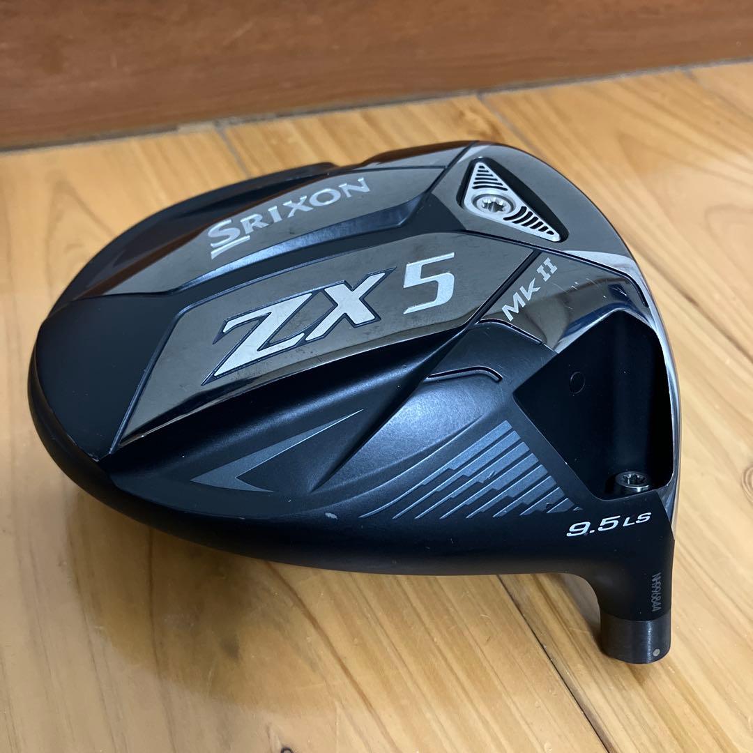 《再値下げ》スリクソンZX5 Mk2 LSドライバー ヘッド+純正ヘッドカバー