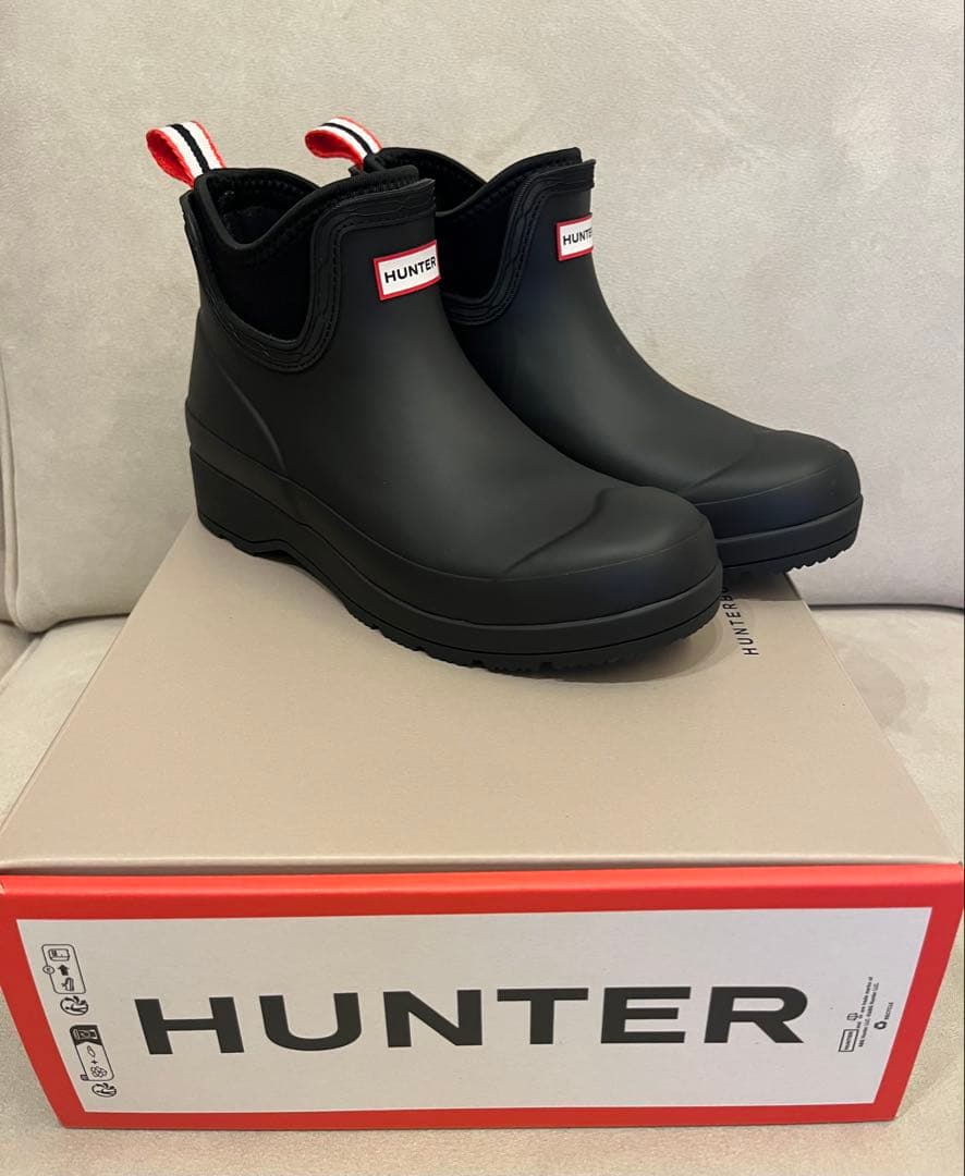【新品】ハンター（Hunter）レインブーツ プレイ ネオプレン チェルシー