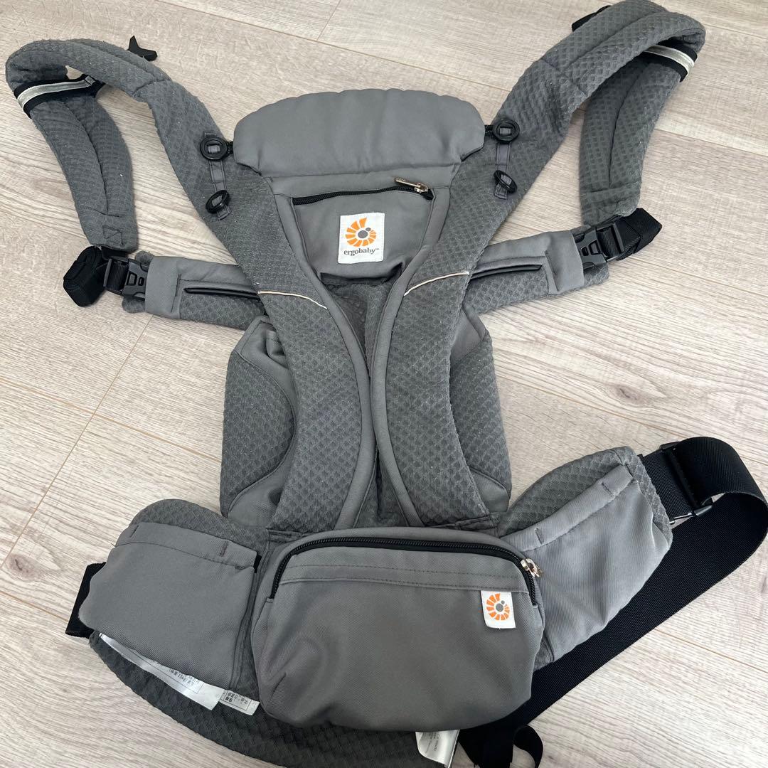 あゆみ　エルゴベビー オムニ ブリーズ OMNI breeze ググレー