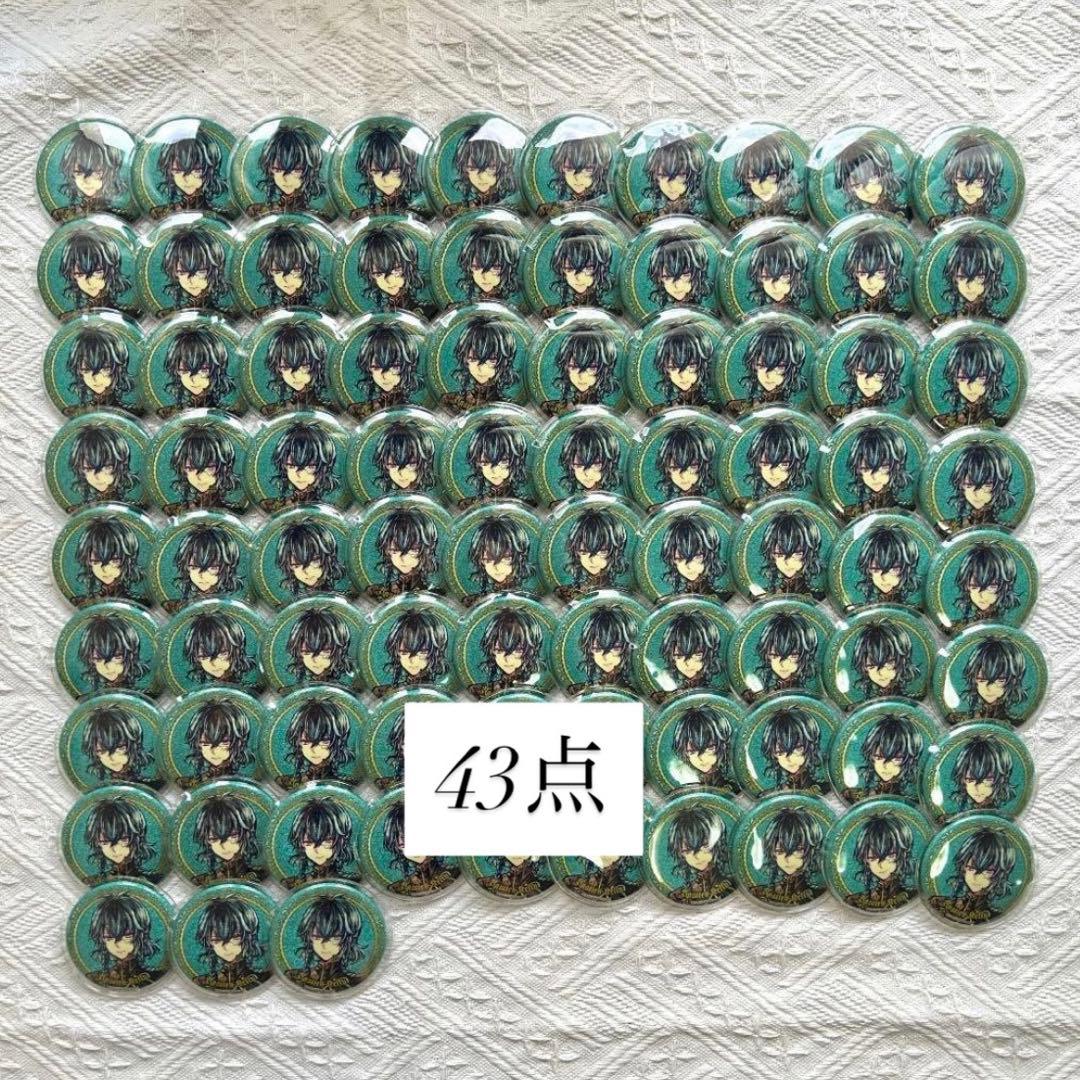 バスティン　あくねこ　一周年　缶バッジ