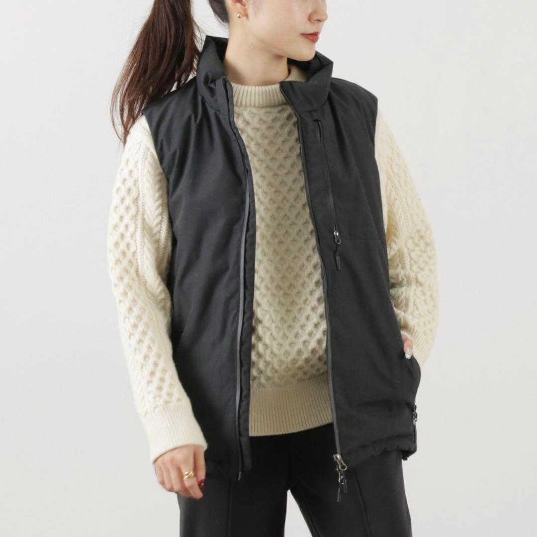 NANGA別注 HINOC ヒノック スタンドダウンベスト / 前開き 日本製