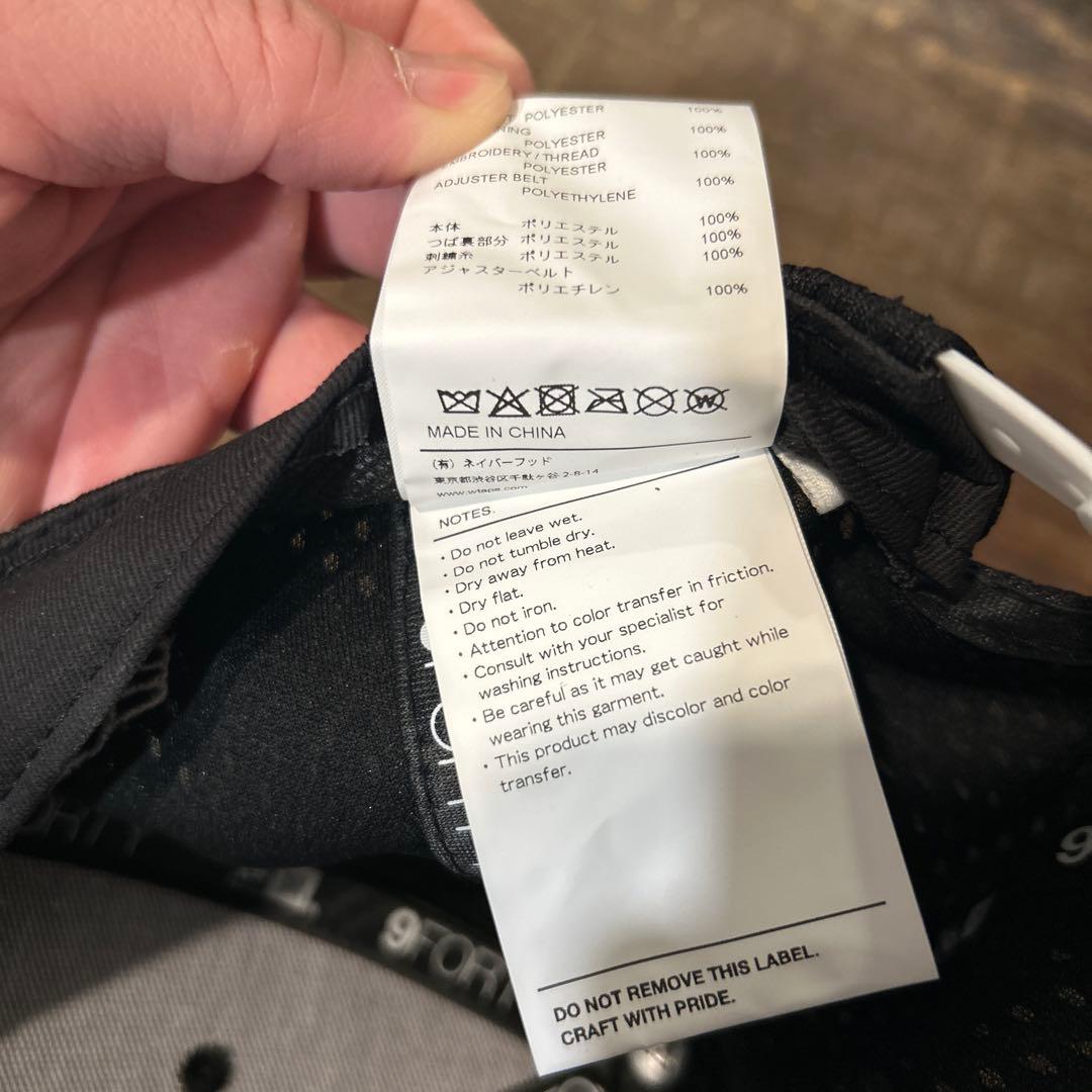 WTAPS 9FORTY ベースボールキャップ 黒