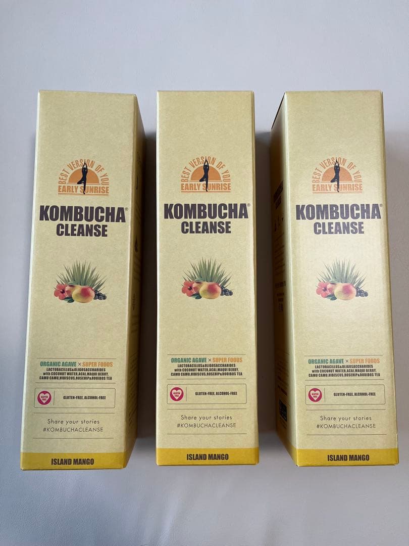 【新品未開封】コンブチャクレンズ 720ml×3本