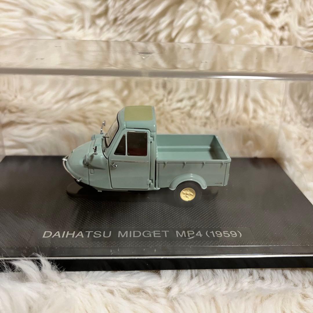 エブロ1/43ダイハツミゼット MP4 3輪トラック 1959グリーン完成品