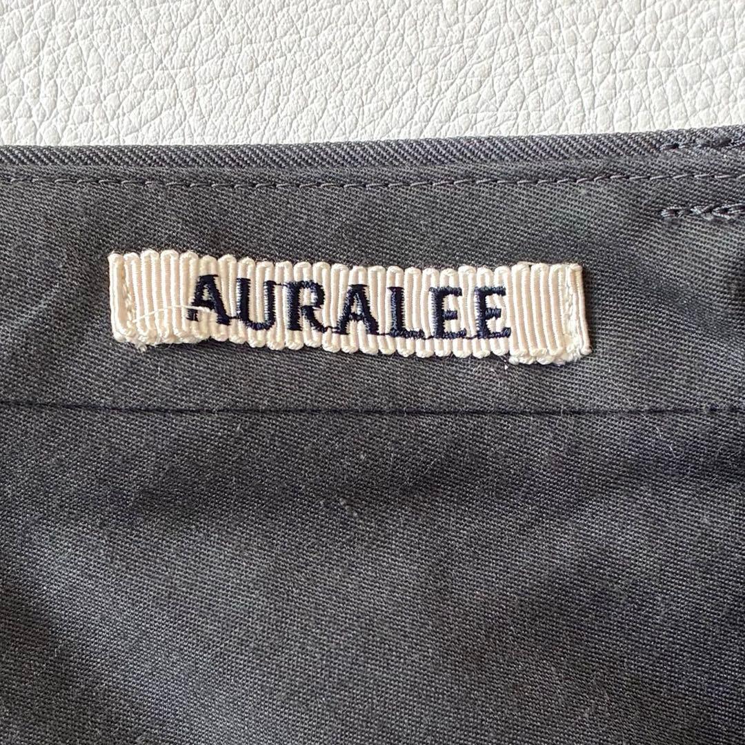 AURALEE　オーラリー　ライトウールマックスギャバジンスラックス