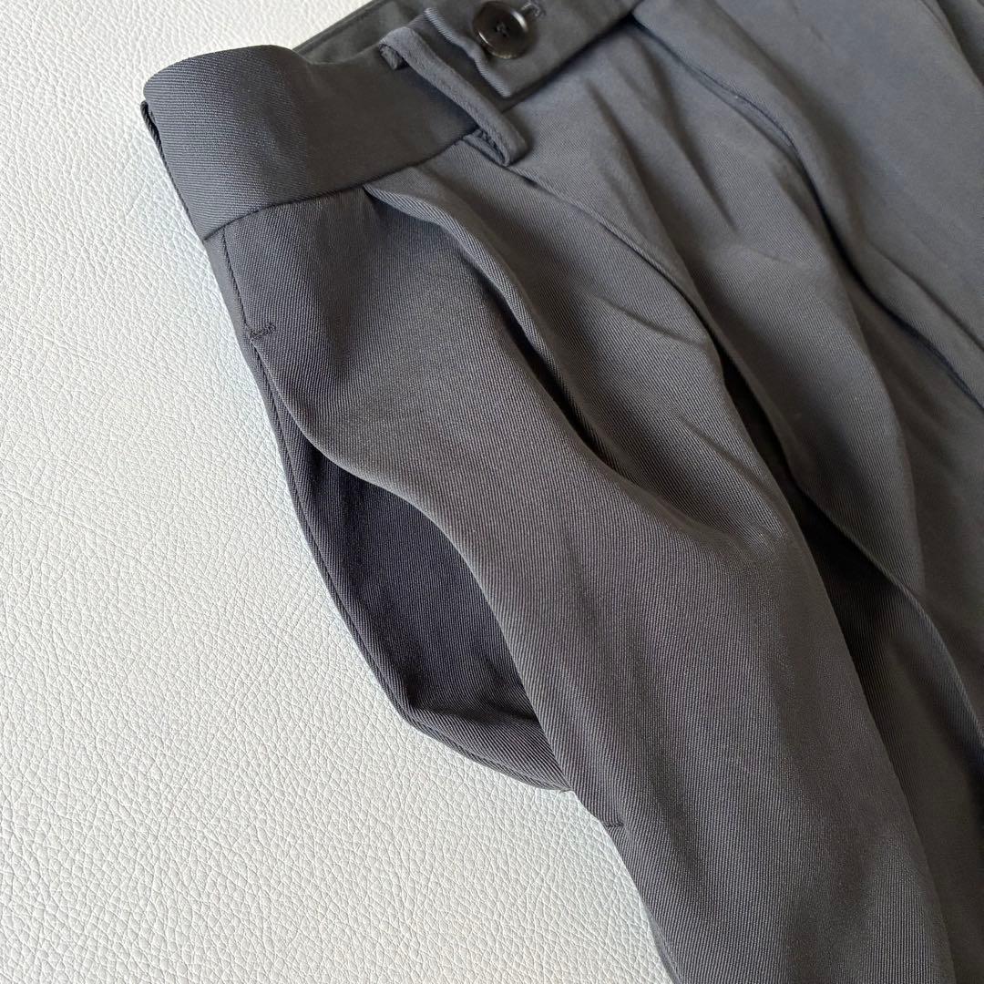 AURALEE　オーラリー　ライトウールマックスギャバジンスラックス