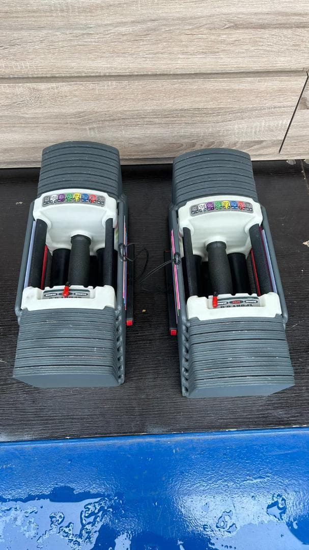 【福岡市限定】【コンテナ保管】可変ダンベル ブロック ダンベル 41kg ×2