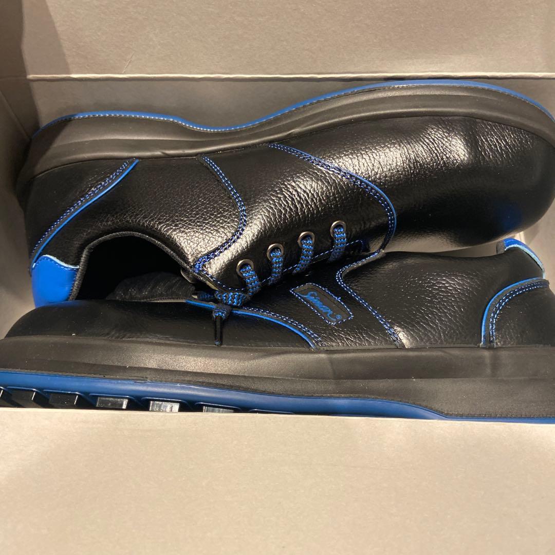 安全靴 SL11-BL 黒/青 27.5 EE