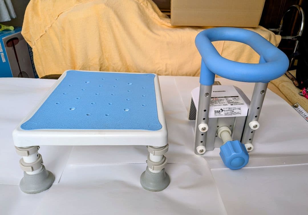 パナソニック 介護用 浴槽台＆入浴グリップ（ユクリア） 2点セット 防カビ