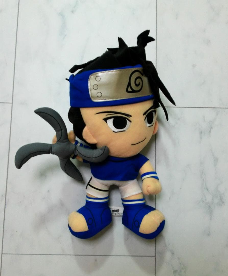 NARUTO ナルト　うちはサスケ　アミューズメント専用　ぬいぐるみ　一般非売品