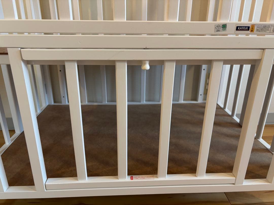 x.papipupepo.x⭐︎ KATOJI折り畳みベビーベッド 木製