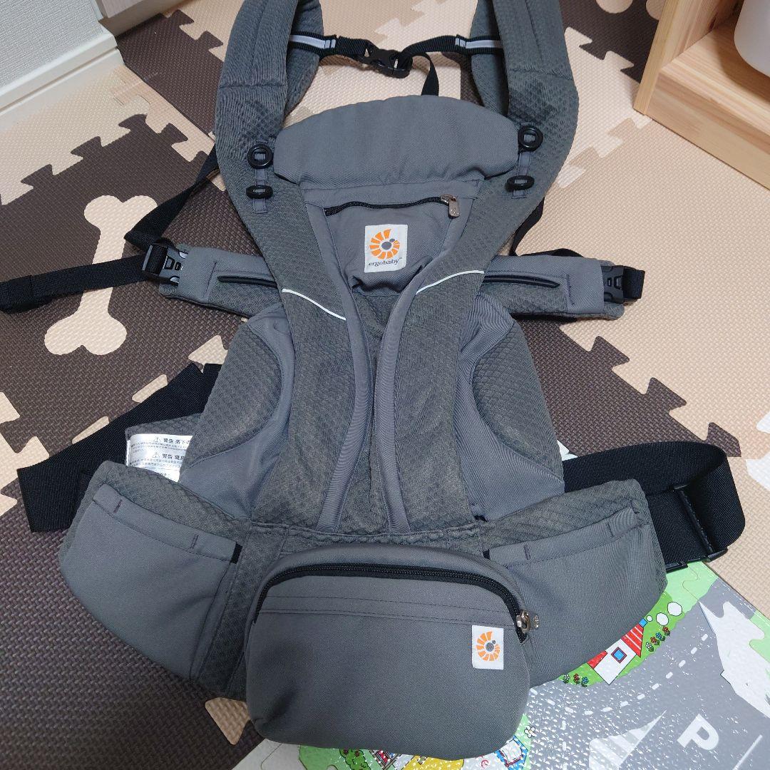 ErgobabyOMNIBreeze抱っこひも グラファイトグレー