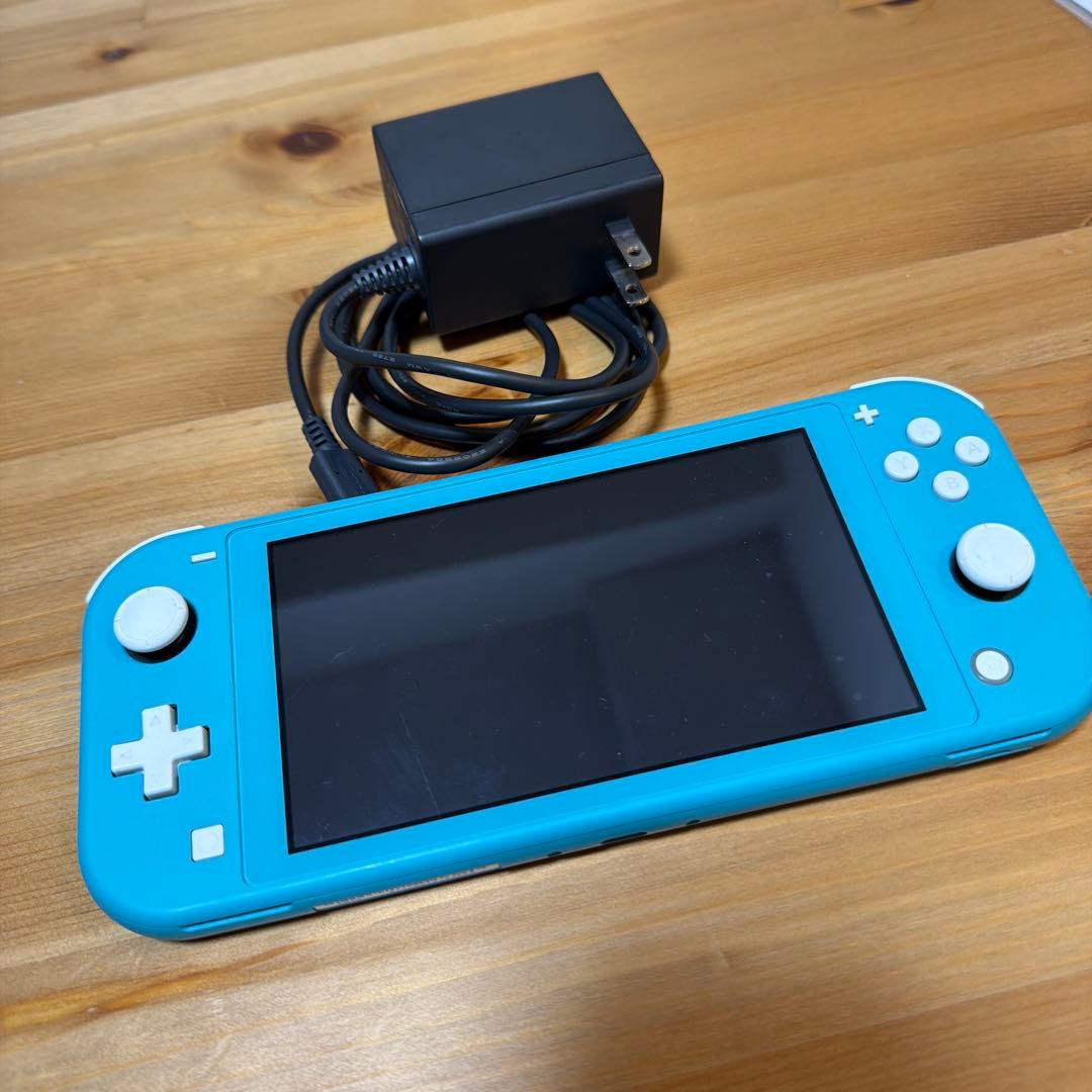 Nintendo Switch Lite アクアブルー 本体 ACアダプター付き