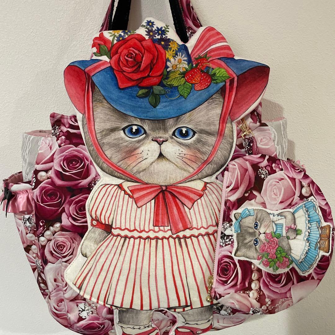 コヤンイサムチョン　貴婦人ルミちゃんころりんトートバッグ・ポーチ付き