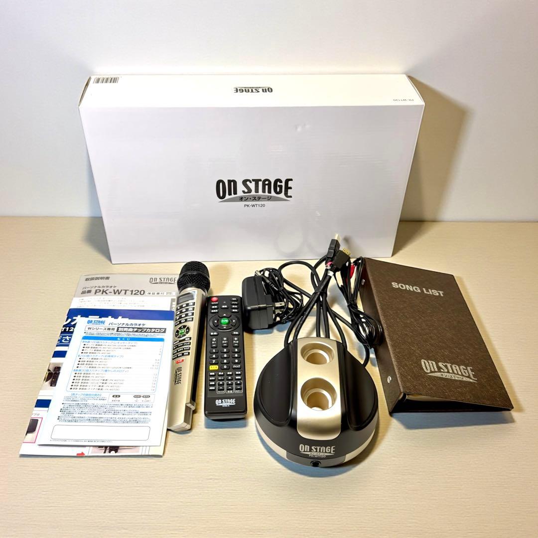 【良品】オンステージ PK-WT120 1250曲内蔵 おうちカラオケ