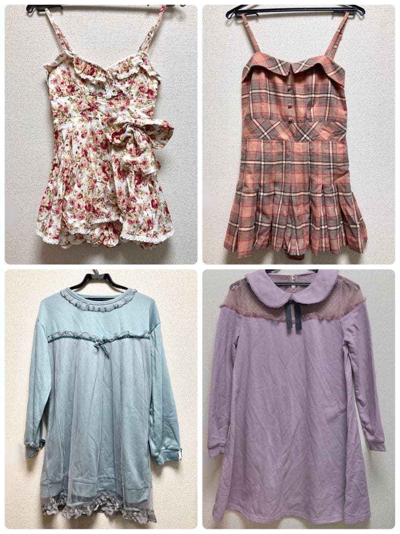 リズリサ　ワンピース４点セット