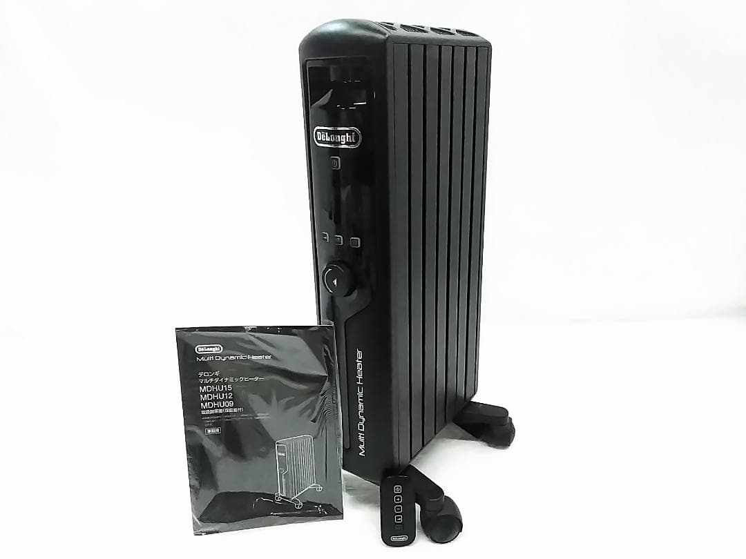 デロンギ マルチダイナミックヒーター MDHU09-PB マットブラック ★