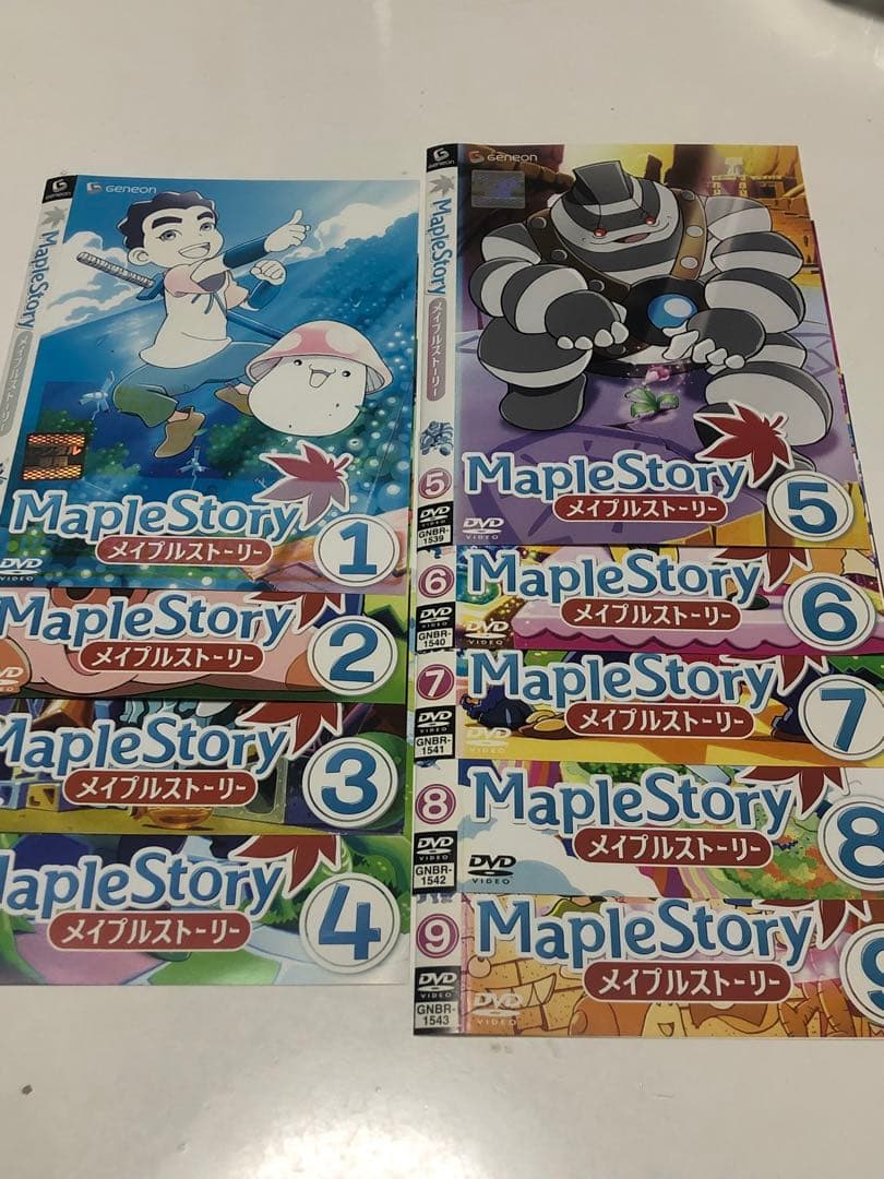 メイプルストーリー 全9巻セット《レンタル落ちDVD・廃盤》