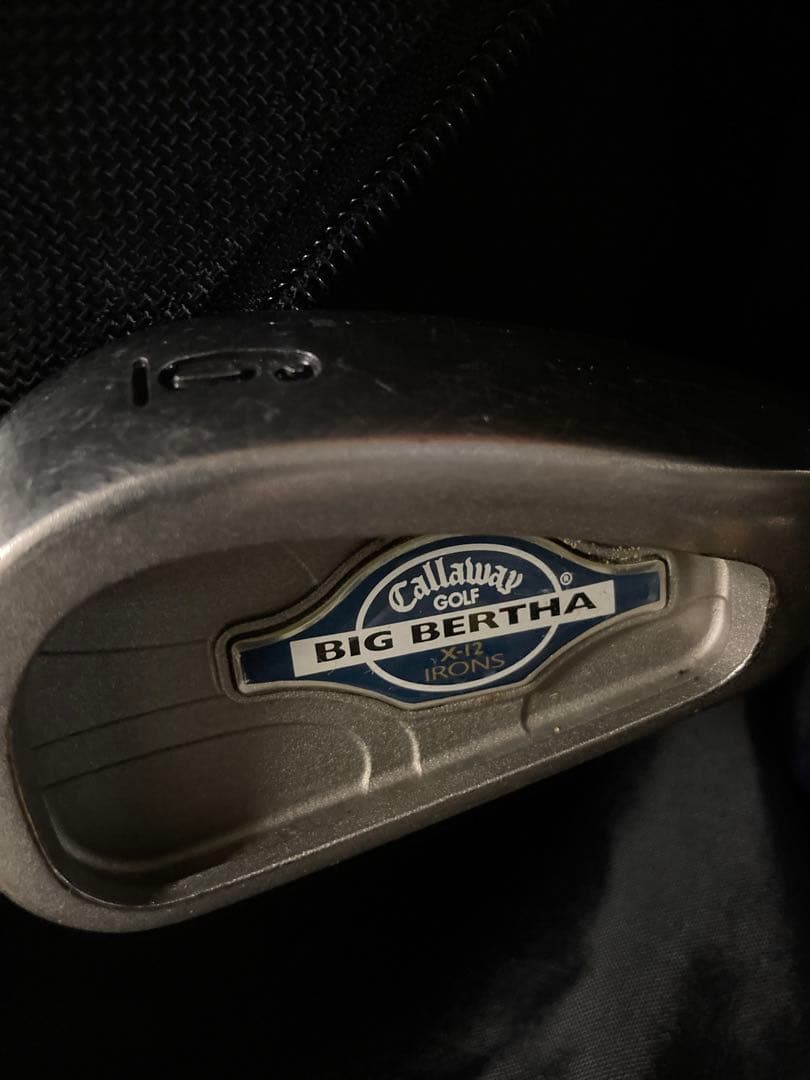 バーニーズゴルフバッグ＋キャロウェイアイアン10本セット付き