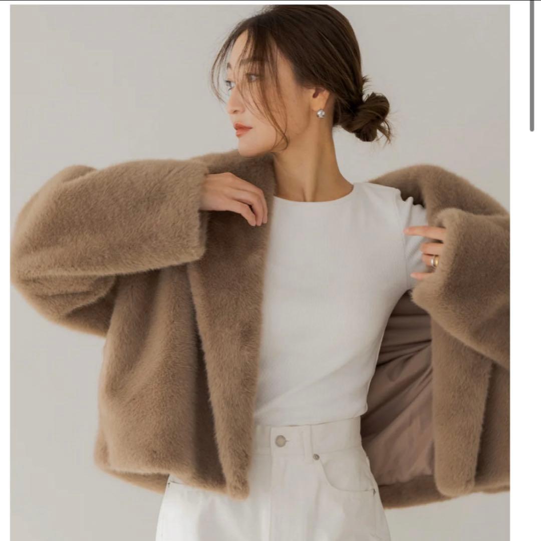 【新品タグ付】regleam ショートファージャケット