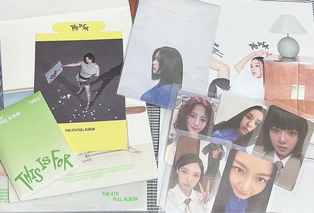 TWICE ジョンヨン サイン入りポストカード アルバム付き