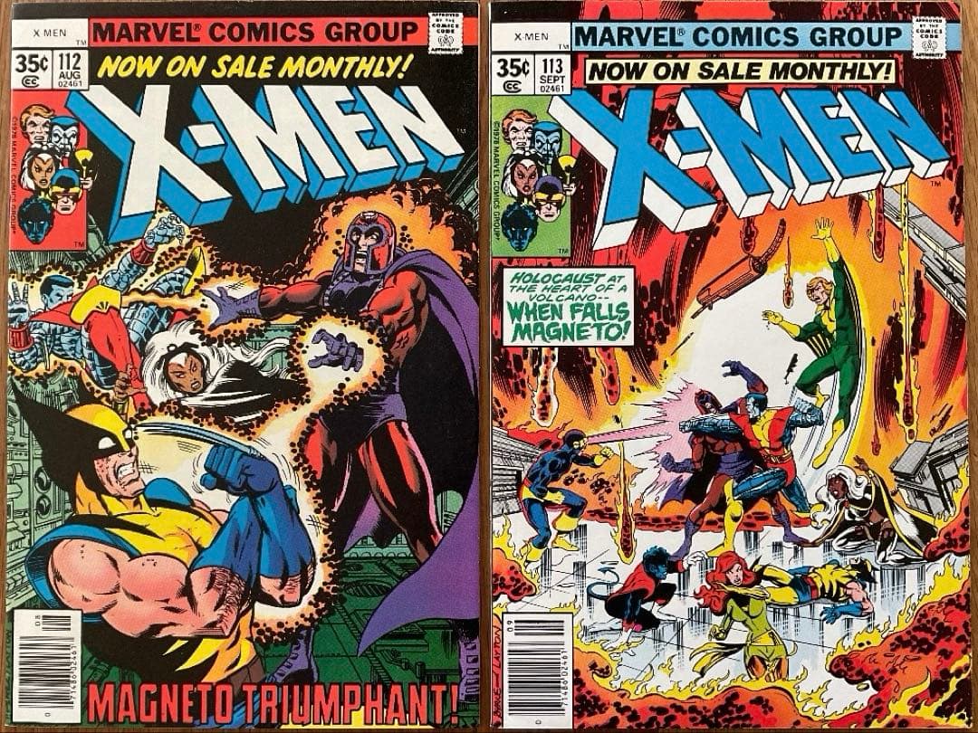 X-men #112 #113 Magneto登場❗️アメコミリーフ