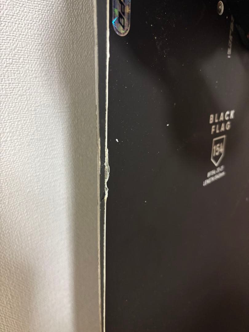 DEATH LABEL BLACK FLAG板154 UNIONビンディング付き