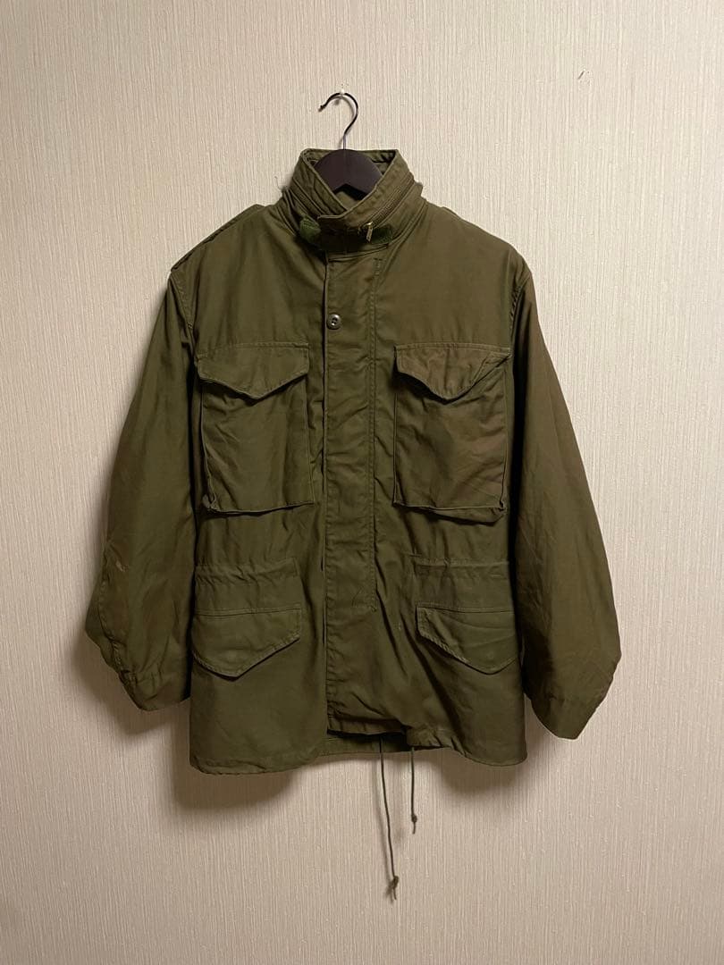 【82年製 実物】M-65 フィールドジャケット 3rd 背面ステンシルXS-R