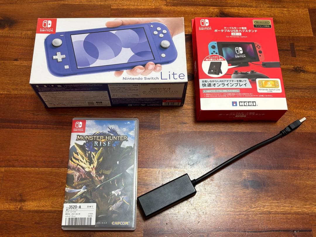 Nintendo Switch Lite ブルー本体 及び周辺機器