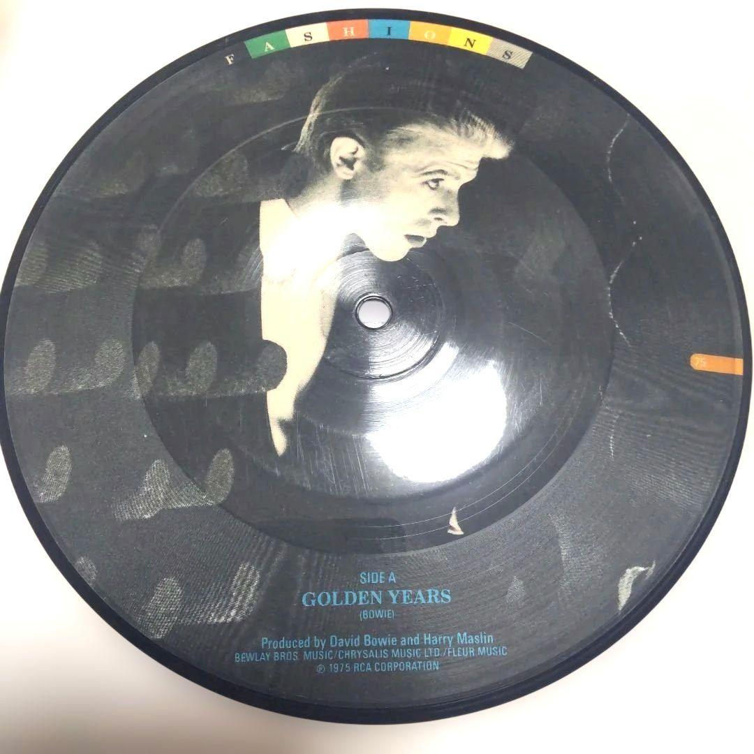 希少盤 David Bowie GOLDENYEARSピクチャーディスクレコード