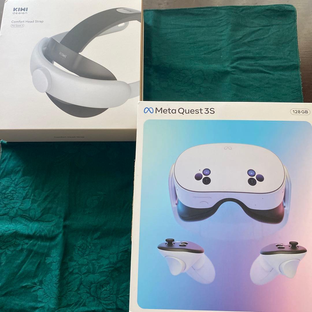 その他  Quest 3S 128GB + KIWI Head Strap