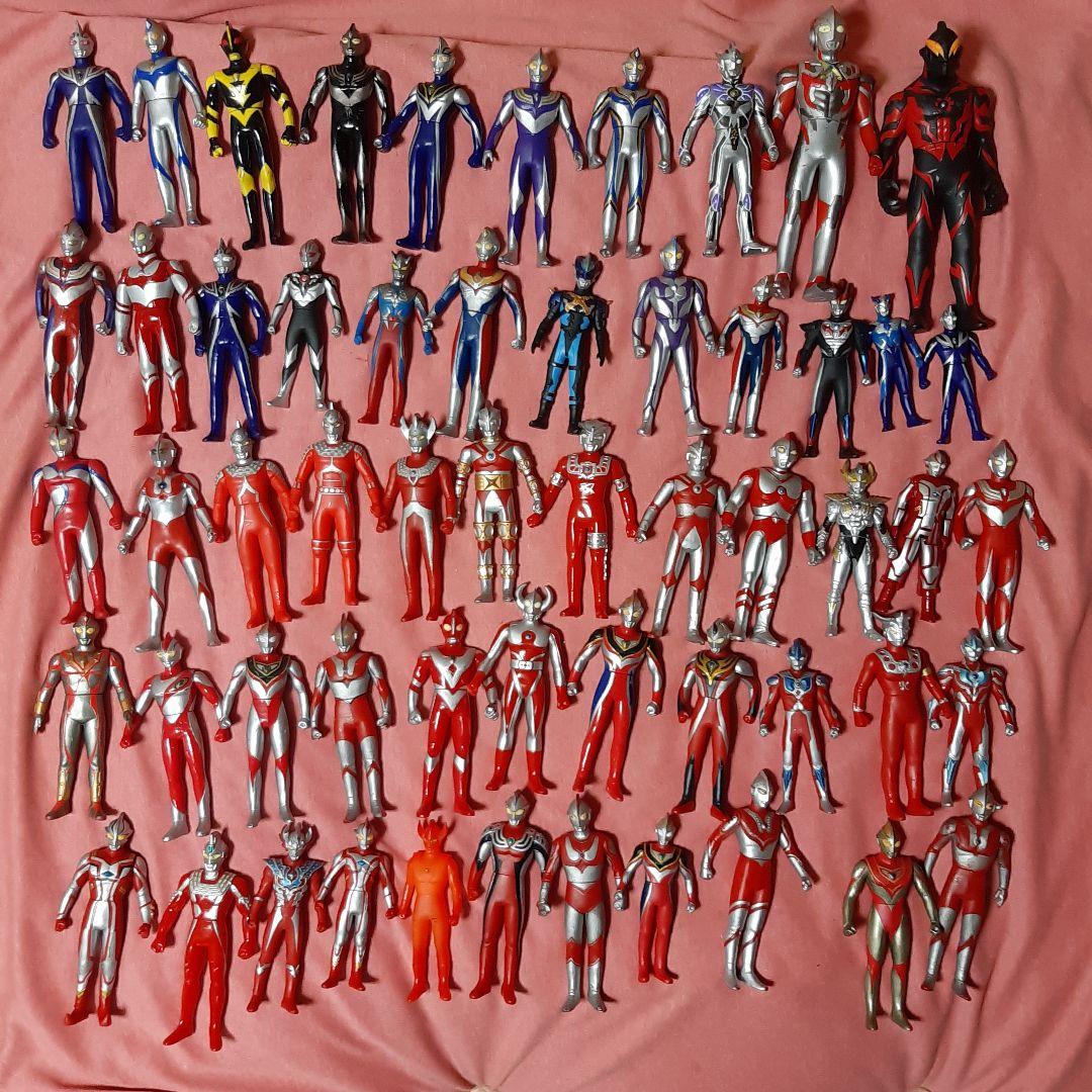 大量まとめ売り◆バンダイ円谷プロ◆ウルトラマンソフビ◆アクションフィギュアなど